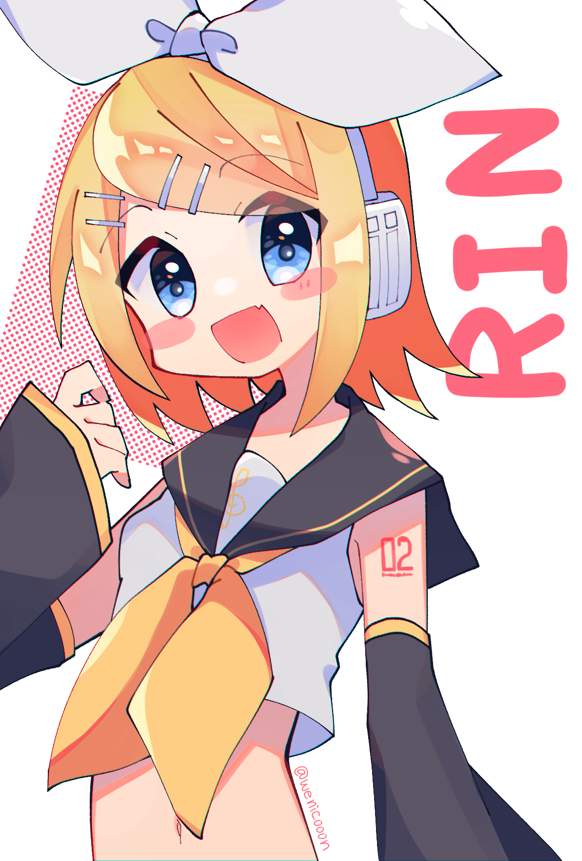 うぇにこん 鏡音リン イラスト リンちゃんかわいいぞ T Co Snkgbqs1n4 Twitter
