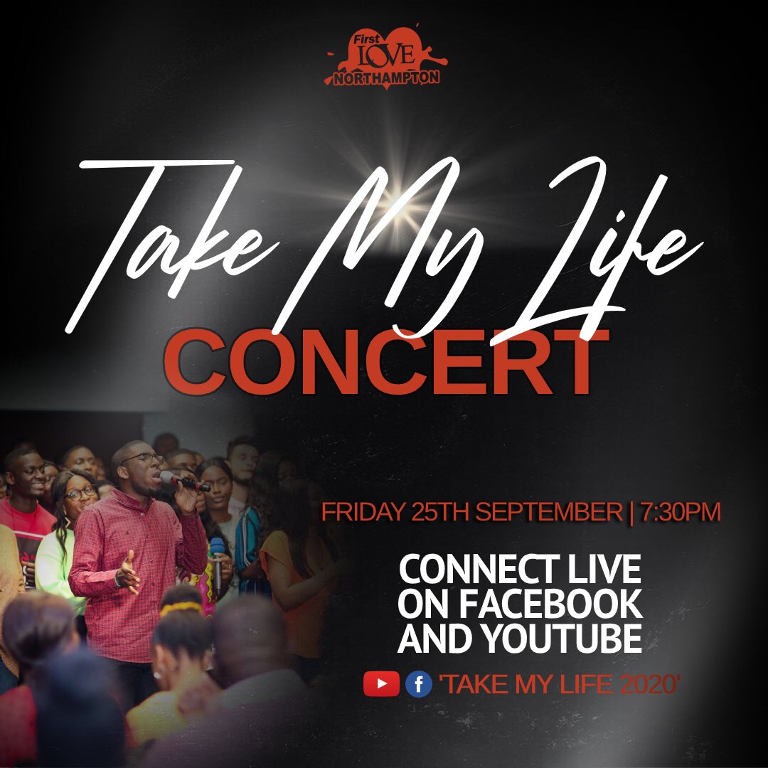 FirstLoveNN2's tweet photo. 🥳We want to welcome all the new students to our towns, to the best First love Northampton has to offer🥳🥳

✨✨Take my life Concert | Friday 25th September |7:30pm 

#uninorthants 
#FreshersWeek 
#firstlove 
#northamptontown https://t.co/2Kfy3Sw8rV