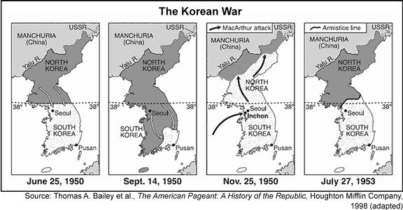 On 25 June 1950, the north attacked the weakly-defended city of Seoul, & captured it in 3 days w/ great casualties. It earned condemnation from the UN Security Council. The UN Resolution 83 opened the opportunity for member states to send their forces to defend South Korea.