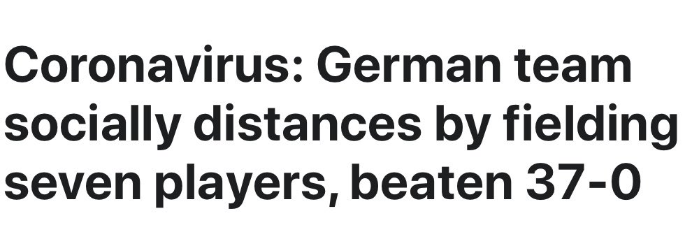 Headlines you never thought you’d see...