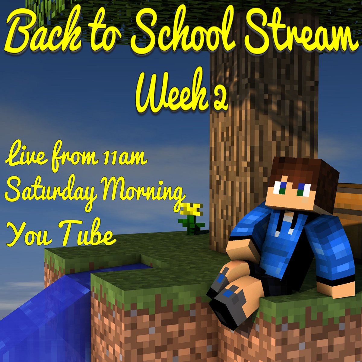 ClubMinecraftUK's tweet photo. Back to School week 2 Today from 11am
#Minecraft #Saturdaymorning #Livestream.
Join our #JavaServer and follow along on #YouTube.
All the usual mucking about | See you there | MattMW
https://t.co/8jYsC5RSks? https://t.co/eLGwbXkxzo