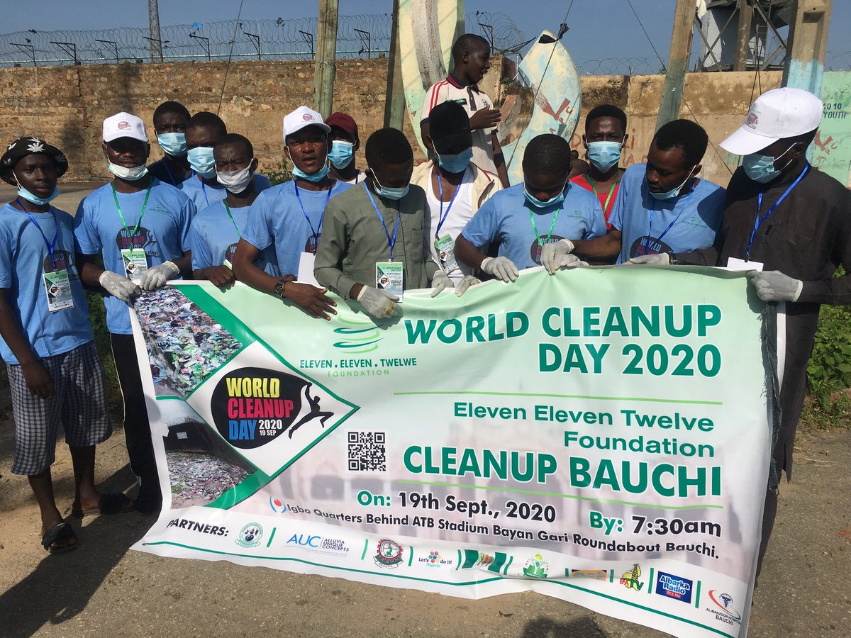 Bajoga_aleeu's tweet photo. World Clean Up Day 2020

World Cleanup Day harnesses the power of people around the world to achieve incredible things by joining together. 
#WorldCleanupDay #WCDBH2020
#CleanUpBauchi 
@eet_foundation @WorldCleanupDay @ClimateActionG1 https://t.co/rZ4EVLlkbt