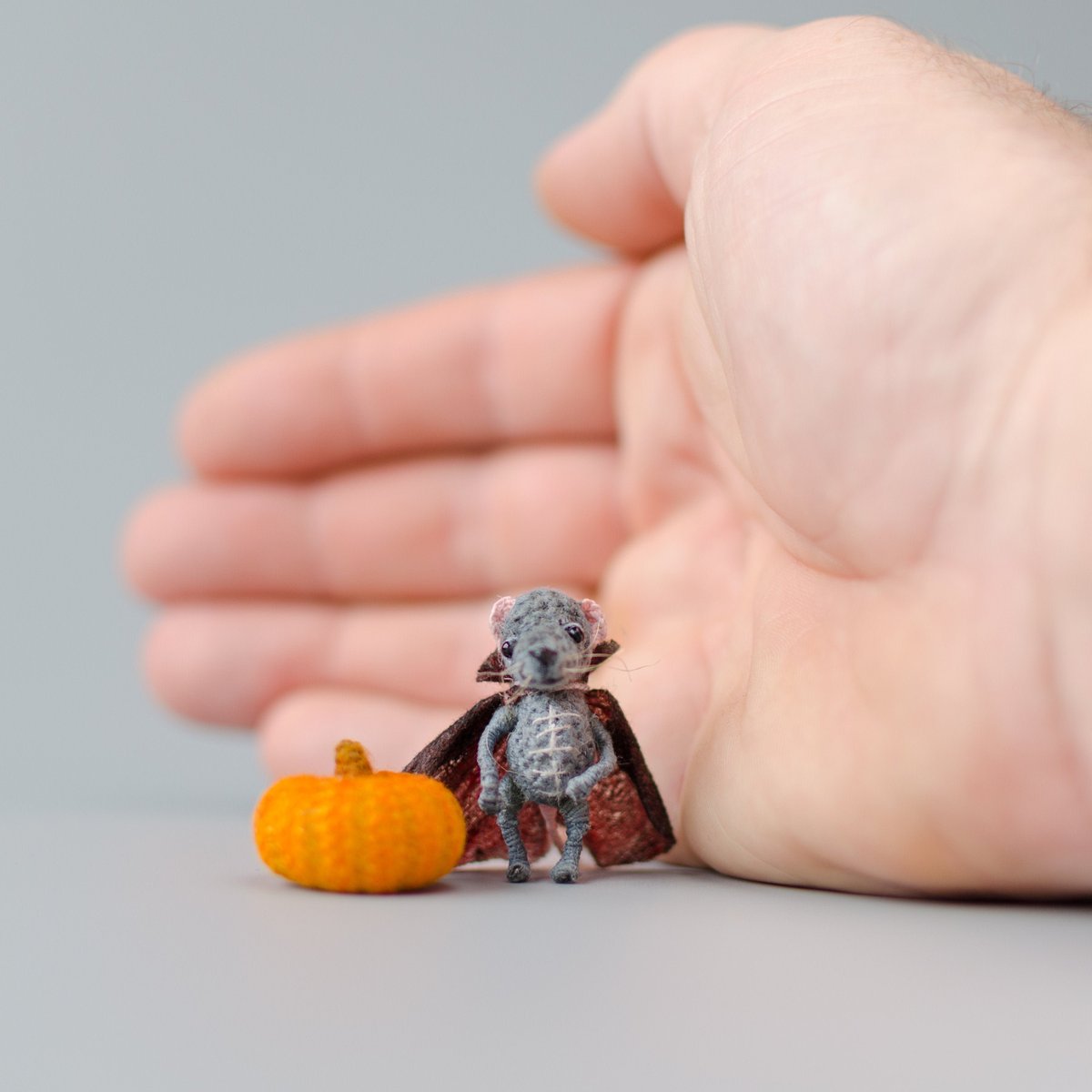 HMThingsPlace's tweet photo. Excited to share the latest addition to my #etsy shop: Miniature crochet vampire mouse, perfect halloween gift. Micro mouse vampire toys for dollhouse https://t.co/va2Xa2DPm1  #halloween #orange #vampirebat #halloweenminiature #crochetmouse #tinyanimals #mousedolls https://t.co/53o2ZTPvro