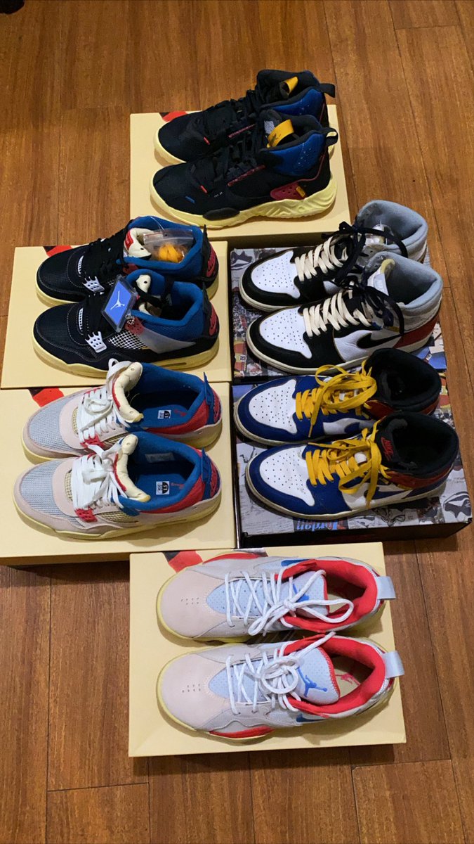 fbm731's tweet photo. @thisbryanguy001 @unionlosangeles All 6 of them. Thank you @unionlosangeles for another great release. https://t.co/I0HEaTpw7b