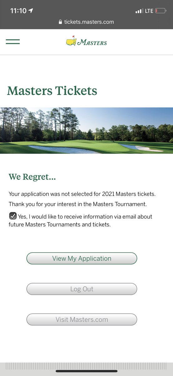 CallanColtharp's tweet image. Rejected again. 9 years in a row now☹️