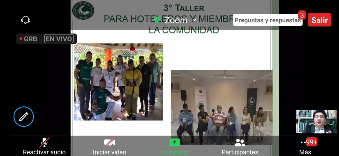 Tercera Jornada y Cierre del Congreso Turismo Resiliente, de la #UMH ¡Excelente panelista e increíble asistencia!
#México #Paraguay #Colombia #Peru #Argentina #CostaRica #Panama #Nicaragua #Guatemala #Honduras
#UMHVIRTUAL
#TurismoResiliente
#GIRDUMH