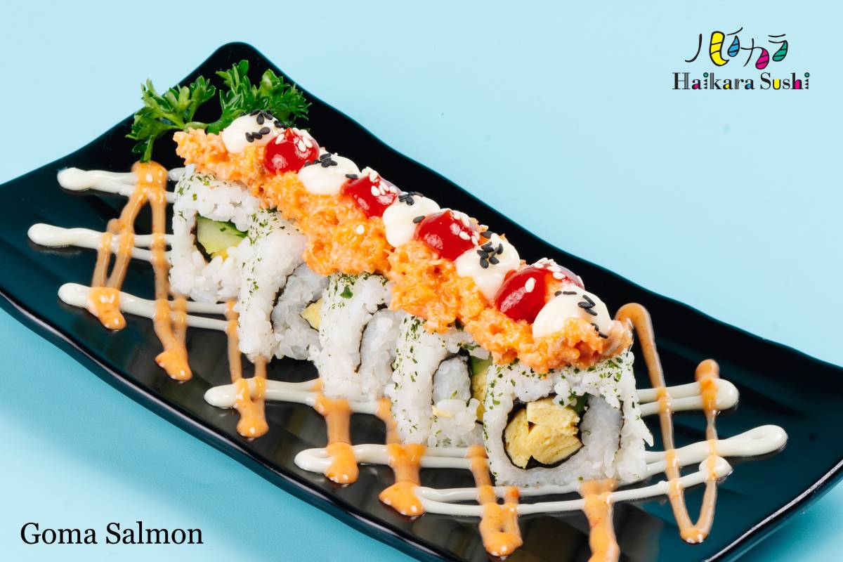 Diskon 30% semua menu salmon setiap pembelian melalui aplikasi gofood. Berlaku disemua cabang Haikara Sushi