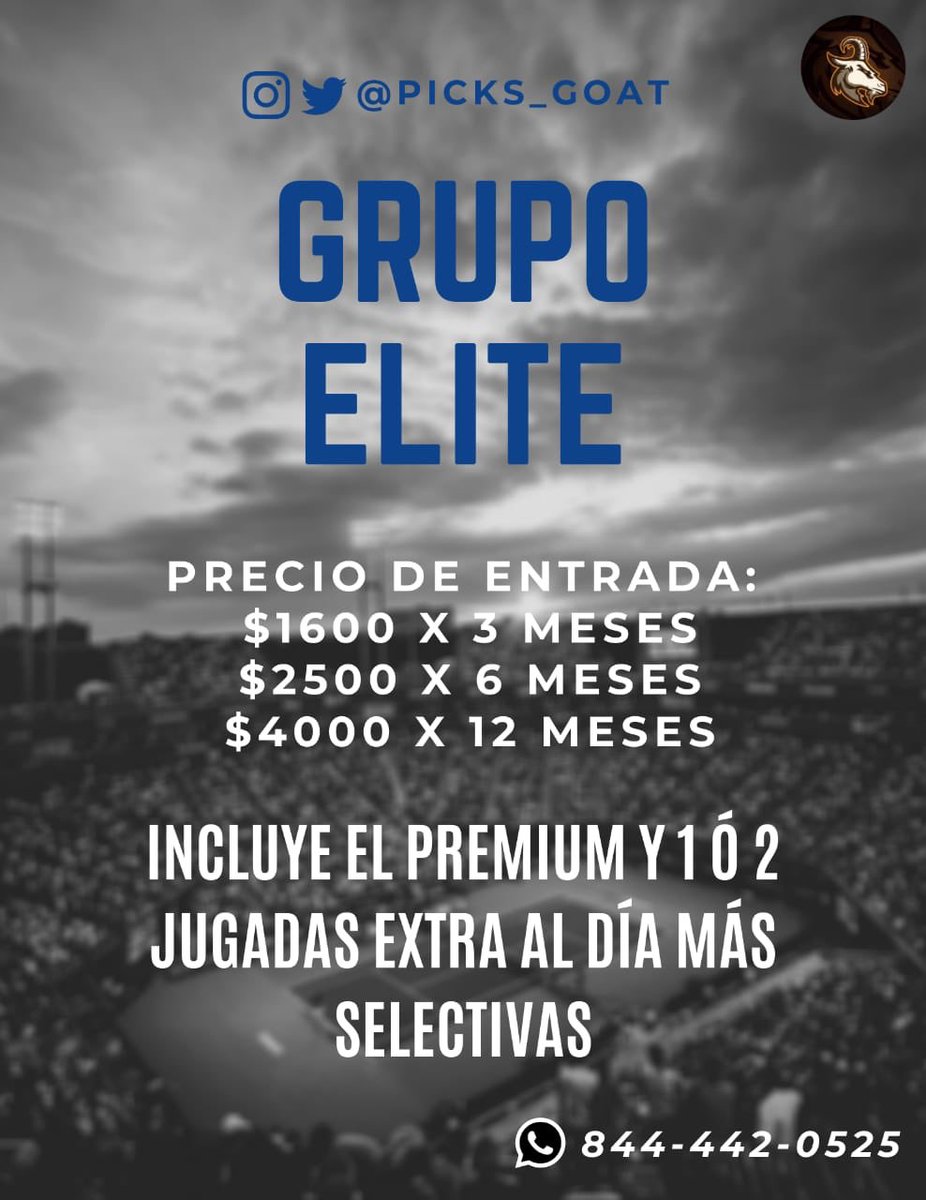 GOAT Picks (Apuestas Deportivas) tweet media