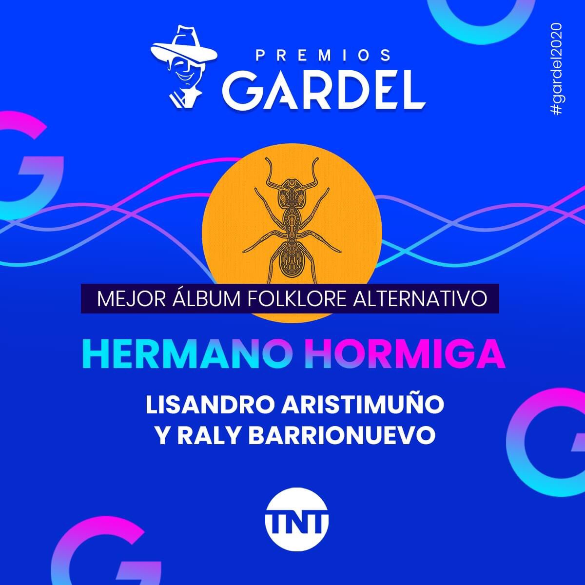 Felicitaciones <a href="/hermanohormiga/">hermanohormiga</a> 🐜Premio Gardel Mejor Álbum Alternativo.

Gracias por dejarnos ser parte...