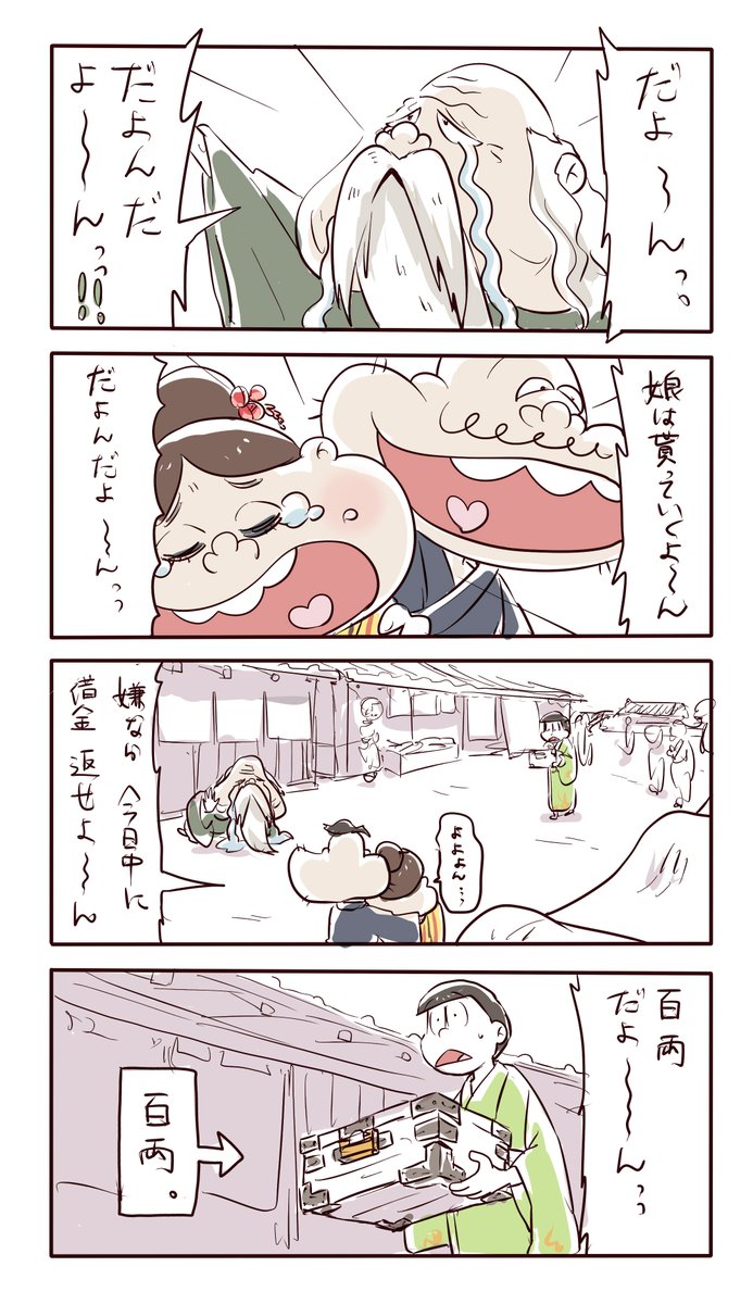 布袋君が行く(まとめ)
※七福神松 チョロダヨ子/毘弁おそトト

(つづく) 