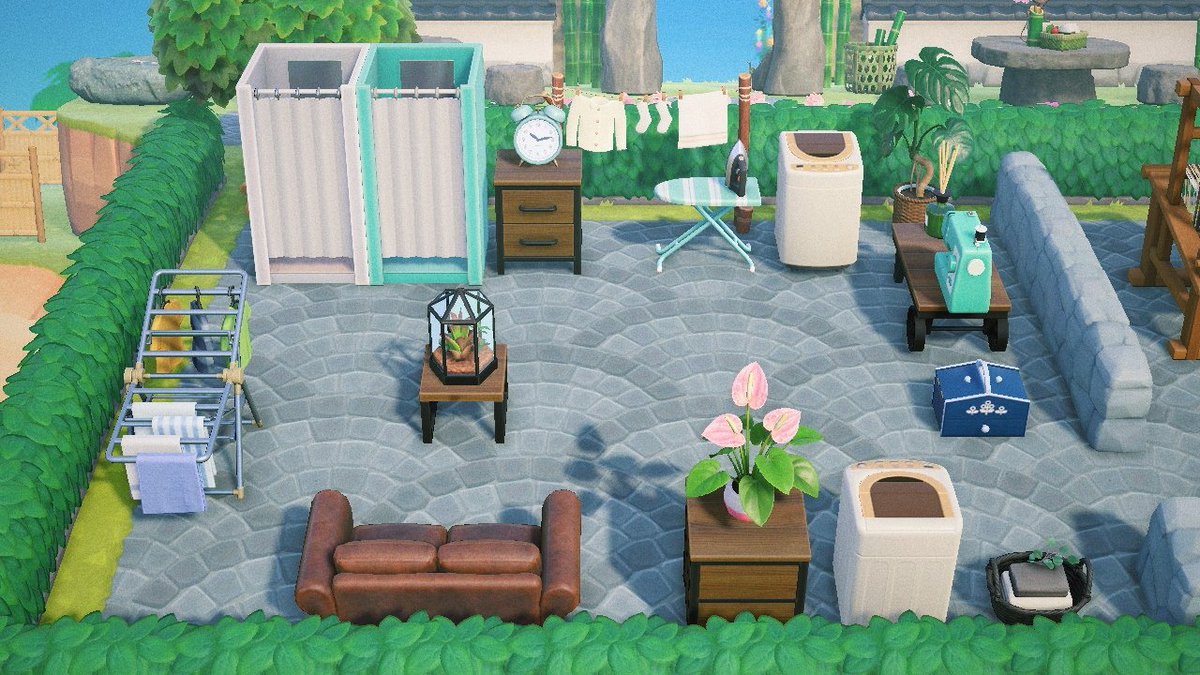rosefallrep's tweet image. Finished the area by the Able Sisters Shop 🧵👗🛍️
#acnh #AnimalCrossingNewHorizons