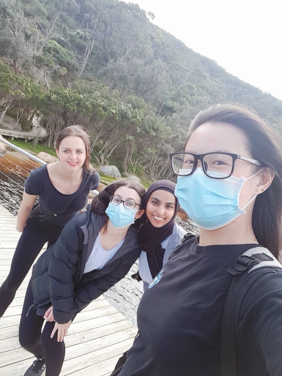alov_11's tweet photo. The scene is just as beautiful as the girls I'm with! 😊 #TidalRiver @Jacinta_Natalia https://t.co/QDx5OJjWjT