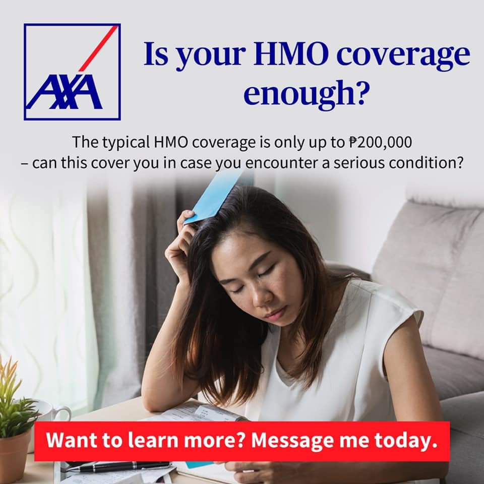 emZzz_cystS's tweet photo. A plan that based on your liking, that covers 56 critical illnesses, 10 years or 20 years plan until the age 100.
For as low as 1000pesos depending on your budget.
Dm me so you can start your financial journey.
#AXA
#Healthmax
#Healthstart
#LifeBasix
#whatsyourgameplan
#Insurance https://t.co/JrGyNd3W1r