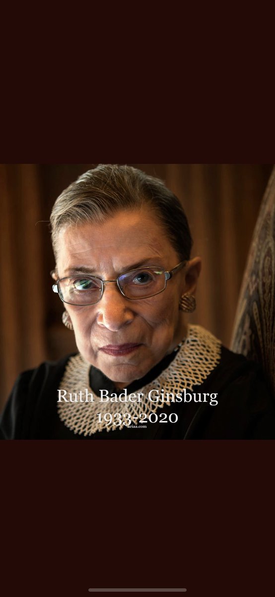 RIP RBG!! 💔#2020strikesagain #thankyouforfighting #inspiration