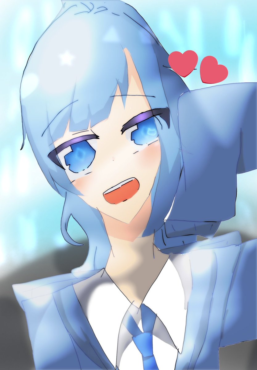 strs_momo's tweet image. 音羽ちゃん描いてみた(/ω・＼)ﾁﾗｯ
ねうちゃんしか勝たんっ！

#SecretMagic #ねう #音羽音羽