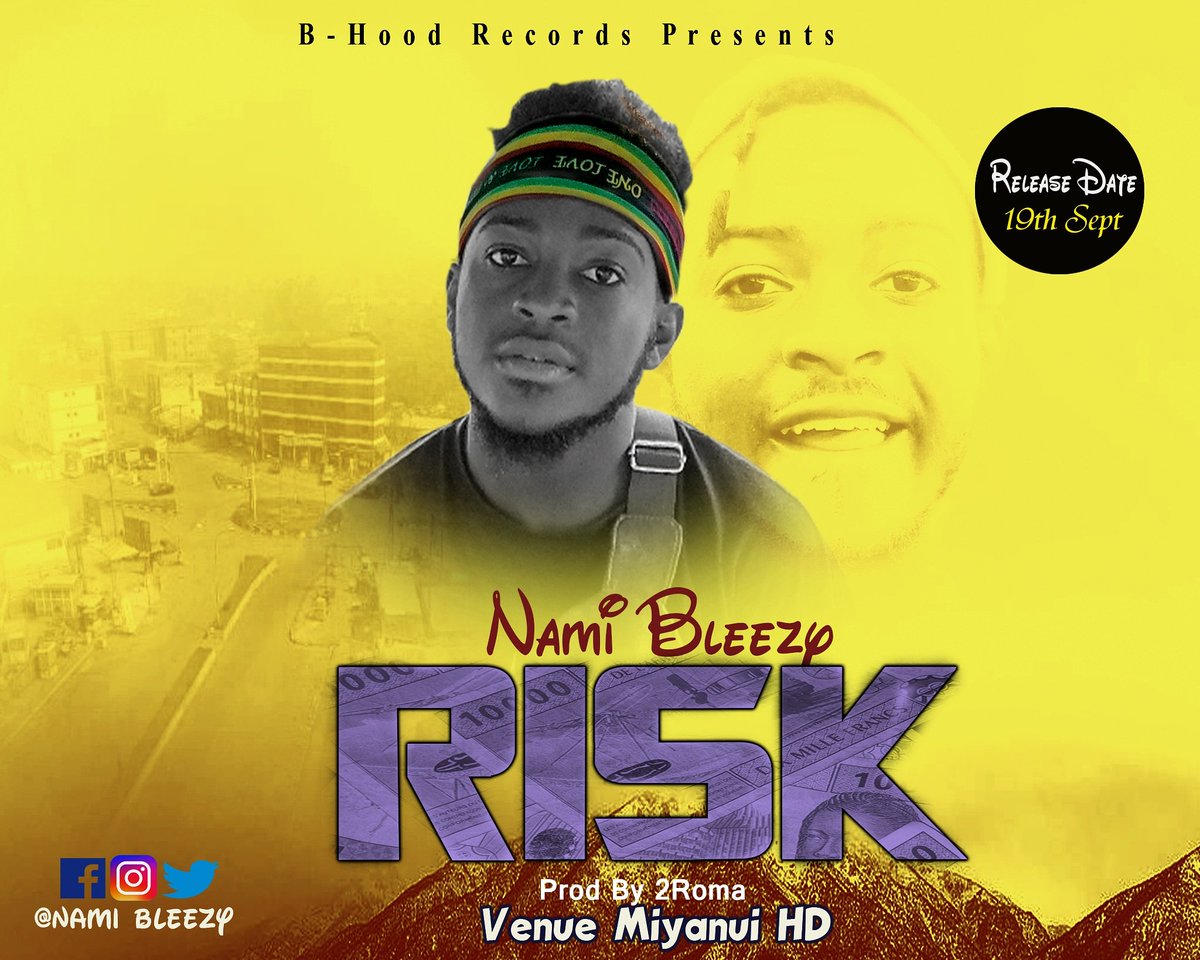 Enfin ce le weekend🥳🥳🥳. 
And it's on this day I will drop the long awaited sound title *RICKS* Prod by 2ROMA.🤯
This evening for miyanui go be na level no time to sleep😉
Because di life e sep no clear. Here comes the Cover art for the sound👇👇👇
A wan beg make all we Relate