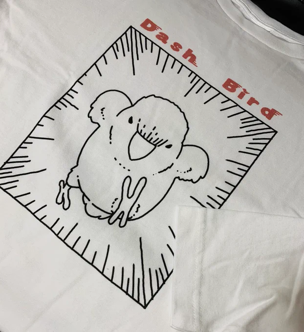 Tシャツトリニティの前のセールで注文した自分のTシャツが届きました✨ 