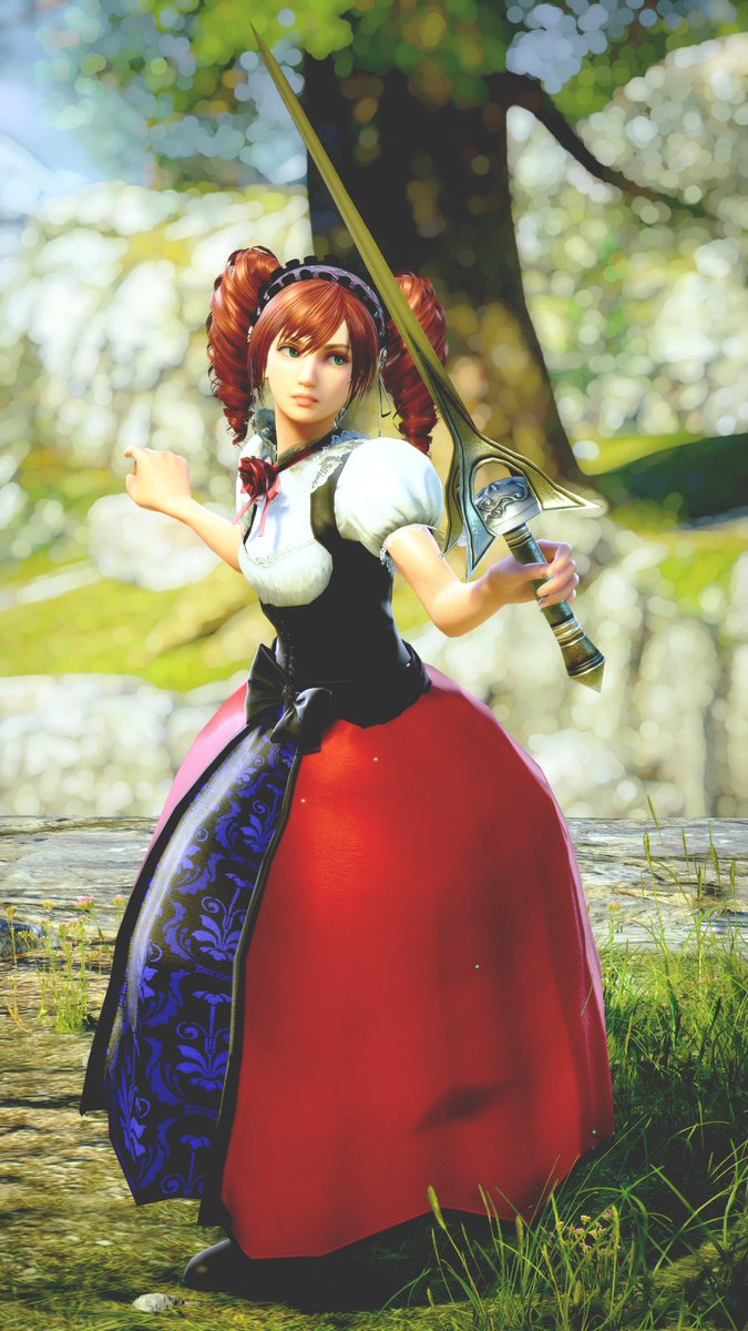 ノリ V Twitter ソウルキャリバー6 Soulcaliburvi フランスの民族衣装風エイミちゃん なかなか可愛くできたのでお気に入りですわ お嬢様