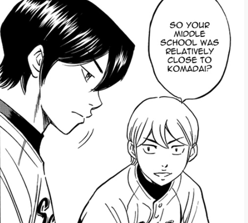 i love it when players aside from haruichi and eijun get so into conversing with furuya like he really isnt that social so they taje what they can get and some more and irs just so wholesome esp after they've acknowledged how hes gottwn more social i love furuya growth