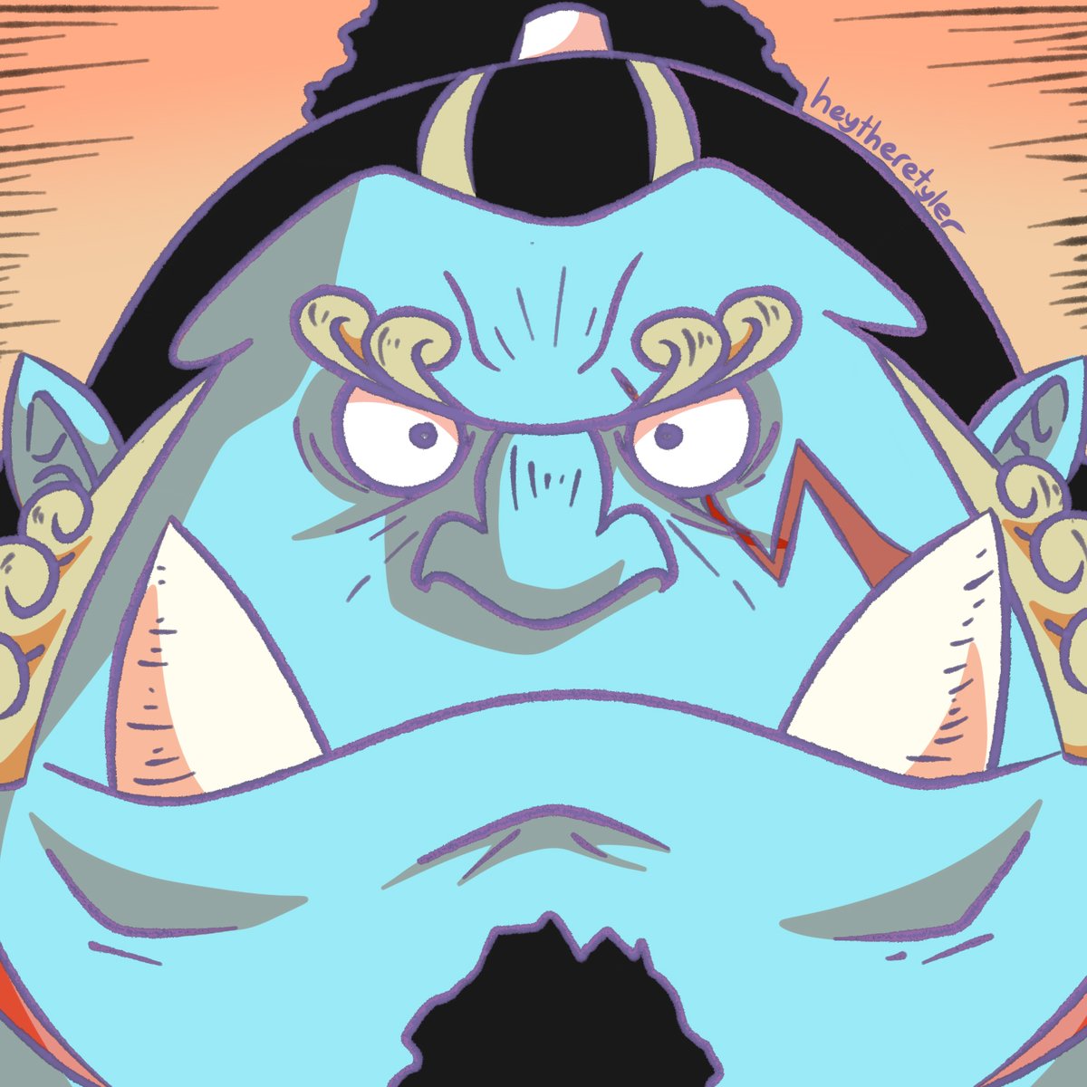 Decided to color Jinbei so I could use it as an avi