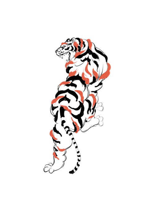 「tiger tail」 illustration images(Oldest｜RT&Fav:50)