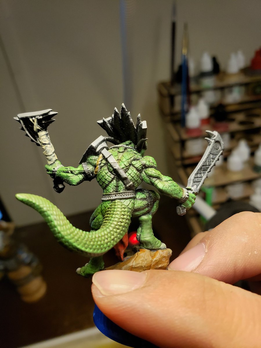 SuicidePrinny's tweet photo. This sculpt is a blast to paint. #wepaintminis #miniaturepainting #minipainting #dungeonsanddragons #artisansguild #sponsormeartisansguild
#noseriously #callme https://t.co/nyg8clv5da