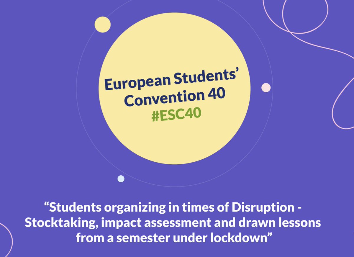 ESUtwt's tweet photo. Ready for our last day? 💪 #ESC40
On the agenda:
✅ Housing Statement
✅ Ministerial Statement
✅ Bologna Session
✅ Finances Session
✅ PR Policy Paper
✅ Digitalisation & AI in #HigherEducation
✅ #MentalHealth Charter
✅ Plan of Work & Strategic Priorities https://t.co/8l2PdkWIsa