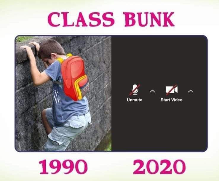 tiwari057's tweet photo. #DidYouKnow
Never thought "class bunk" will be just a click ...task
We used to take so much risk....🤔🤔🤔
#SaturdayThoughts #COVIDIDIOTS #OnlineClasses #onlinelearning #SchoolDays #ptpicks https://t.co/grKBDE0bRR