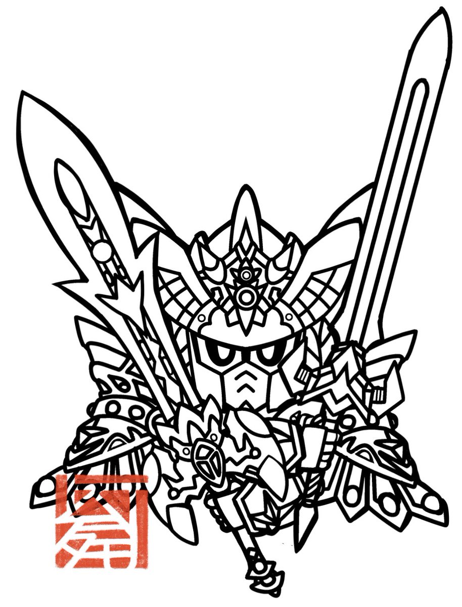 Twoucan おれsdガンダム描いてるぜ の注目ツイート イラスト マンガ