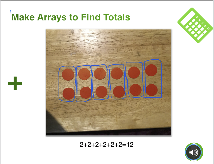 With Markup, students can show their understanding of key concepts. Here, students and teachers explored their environment to find instances of arrays. Can you spot any examples of arrays around you?