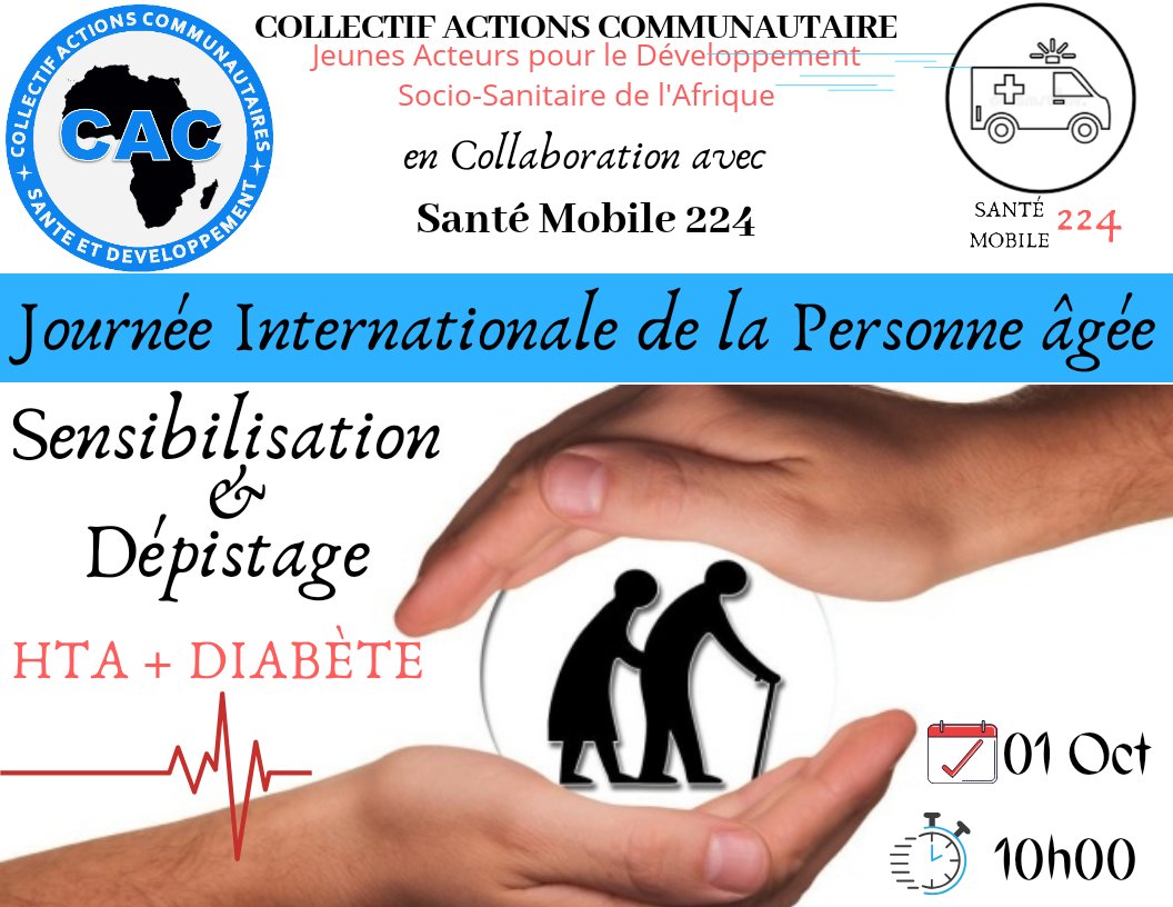 Nous ne demandons que Des Glucometre+Bandelettes et des Tensiomètres pour des équipes mieux équipées sur le terrain le jour j. Merci de nous aider <a href="/unfpa_guinee/">UNFPA GUINEE</a> <a href="/planguinee/">Plan International Guinée</a> <a href="/guinee_oms/">OMS Guinée</a> <a href="/IbrahimaKFofana/">Ibrahima Kassory Fofana</a> @MouctarD75 <a href="/kizerbogeorgesa/">Georges Alfred Ki-Zerbo</a> <a href="/enabelenguinee/">Enabel en Guinée 🇬🇳 🇧🇪</a> <a href="/UNICEFGuinea/">UNICEF Guinea</a> <a href="/Cacvolontariat1/">Collectif Actions Communautaires</a>
