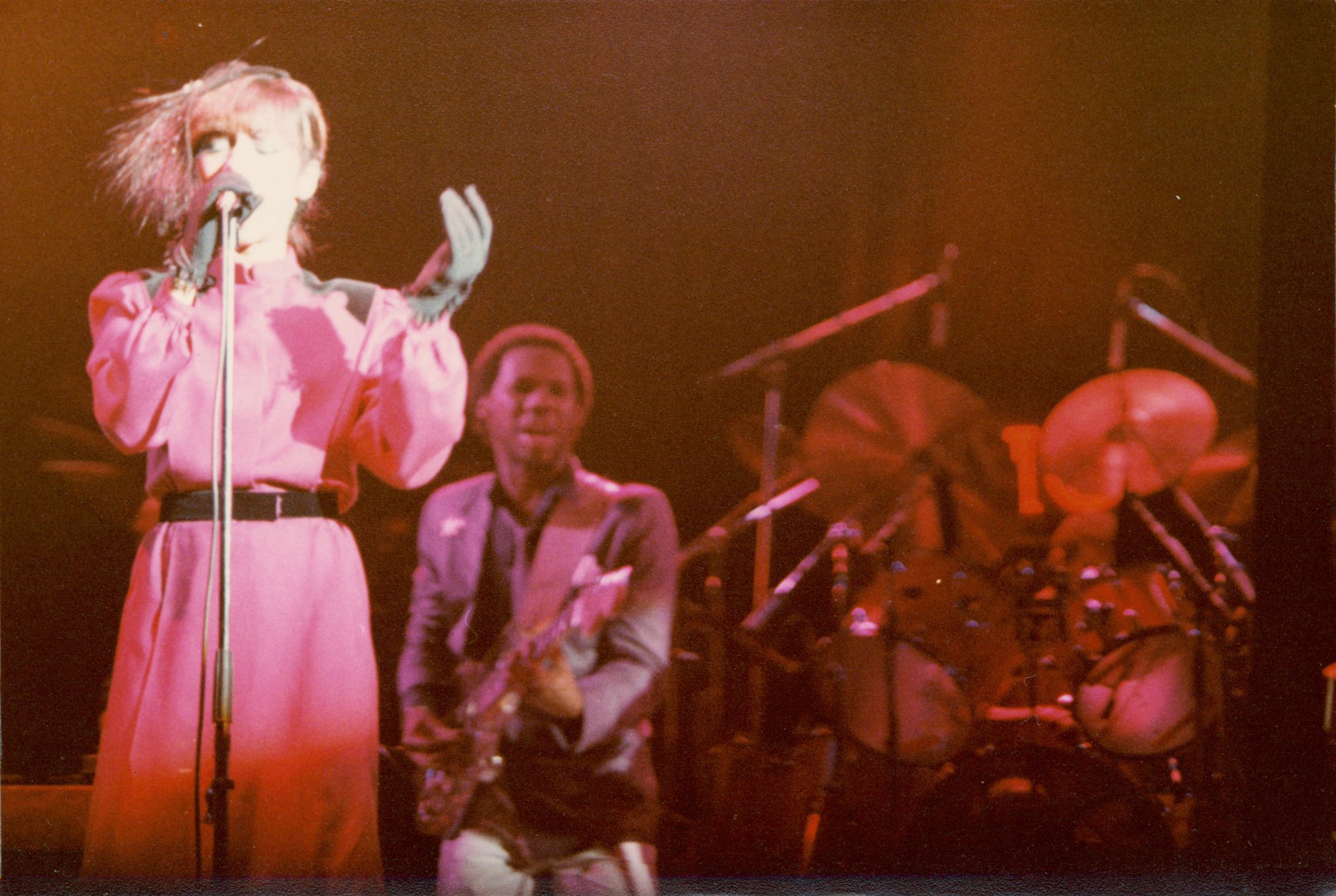 Happy birthday Nile Rodgers.  These pictures were taken by a friend of mine when we saw Chic live back in 1979. 
