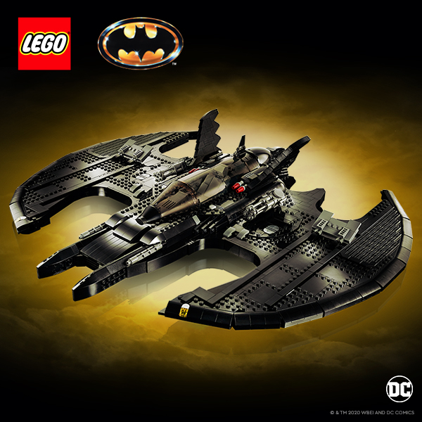 It’s #BatmanDay and we’re ready to party like it’s 1989. Introducing the new LEGO® 1989 Batwing based on the movie and available starting October 21. <a href="/LEGO_Group/">LEGO</a>