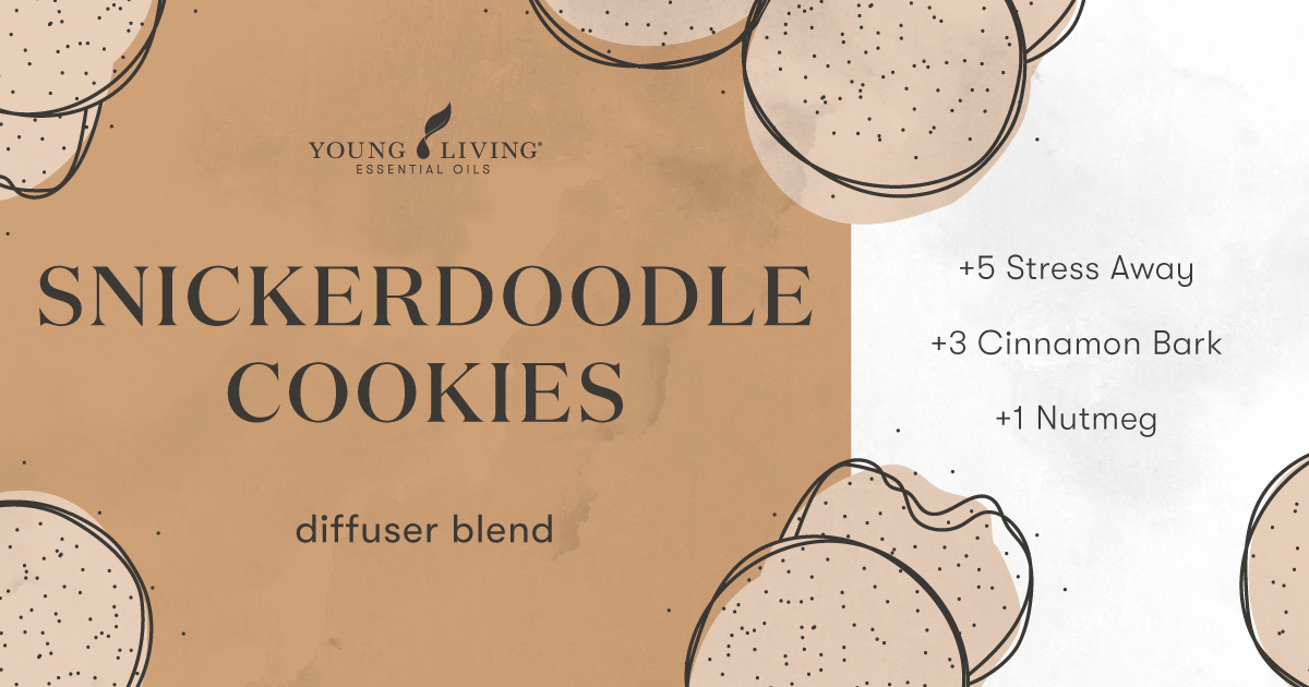 Skip the sugar, but still have the sweet smell of freshly baked snickerdoodle cookies with this diffuser blend! #yleo
