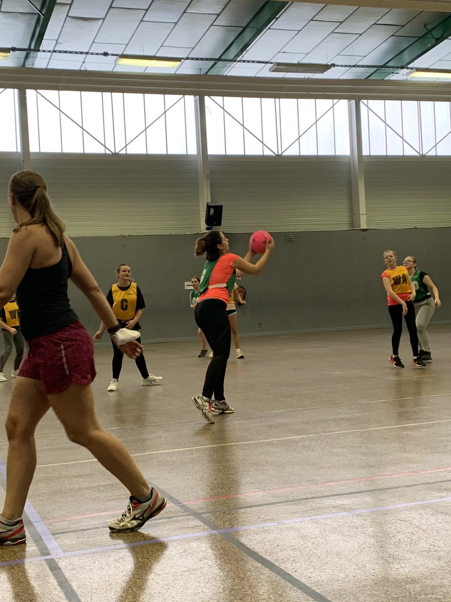 NetballToulouse's tweet photo. First sessions back on court since March for both our Junior &amp; Adult squads! Great turn out and done feb play! Action shots from the junior session! https://t.co/BLyY5J9HT2