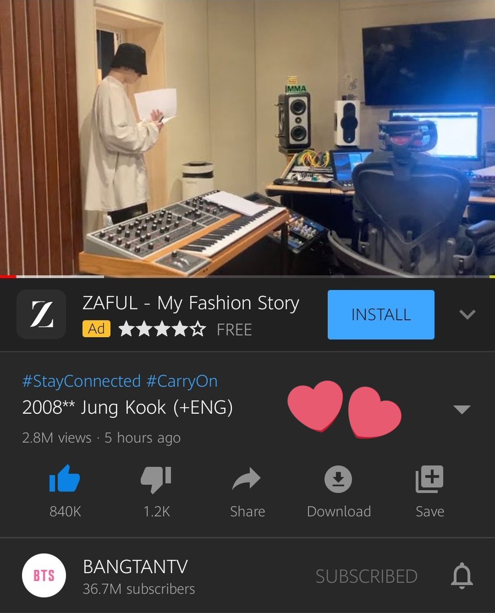 PowerOfJungkook's tweet photo. 🎥 Hoje, o Jungkook fez uma live no YouTube com uma duração de 2:12min! 

• https://t.co/rlx9lwOt0M

↳ Fonte: JeonJungkook_BR ¦ @BTS_twt https://t.co/vBNFAm1Hyf