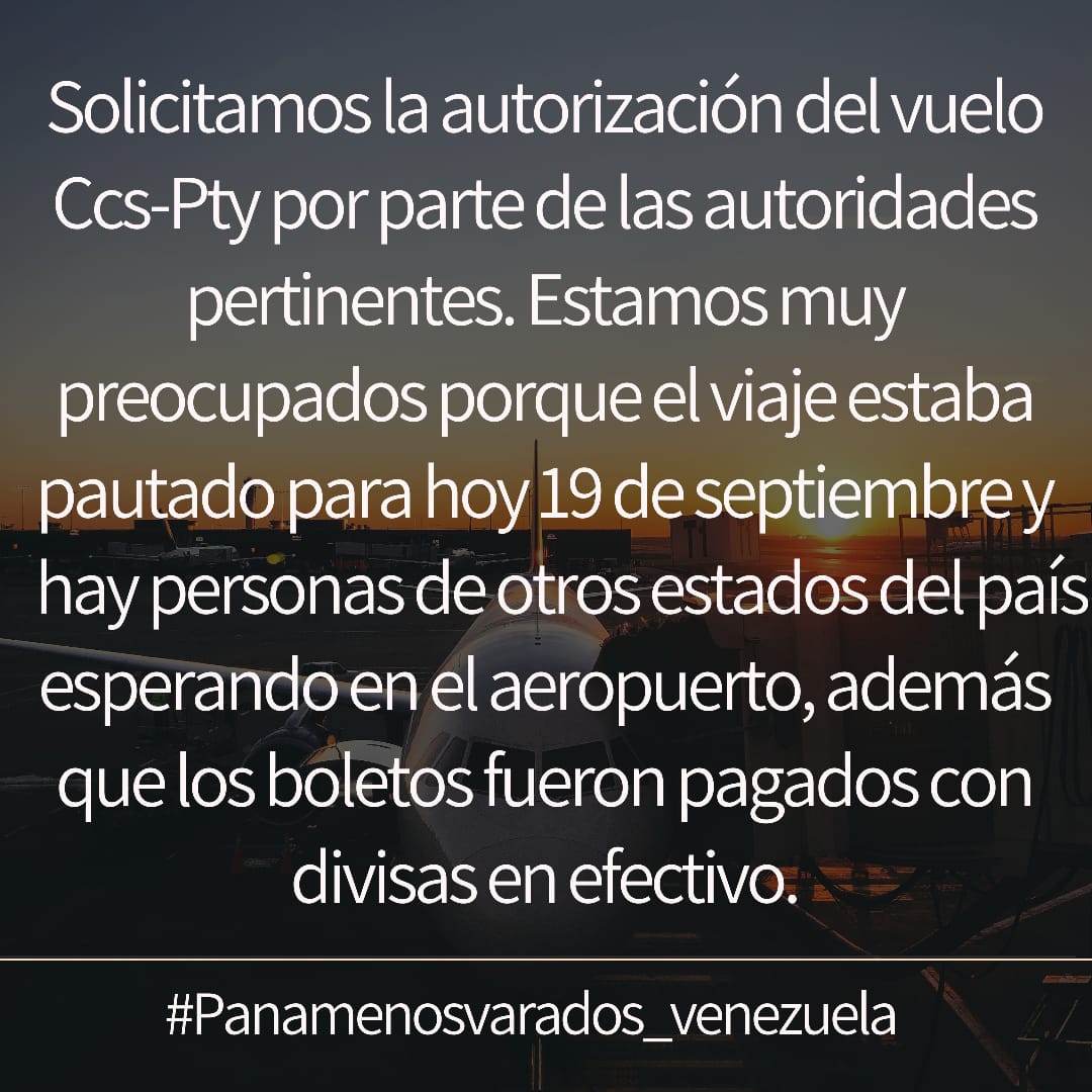 Lisbeira's tweet photo. @CancilleriaVE @cancilleriapma @aferrerl @jaarreaza @LAConviasa @NicolasMaduro @nitocortizo Necesitamos una respuesta, esto es inhumano, estos boletos fueron cancelado el viernes en las oficinas de Conviasa, ya estmos en el aeropuerto. https://t.co/TAslEb0Bz9