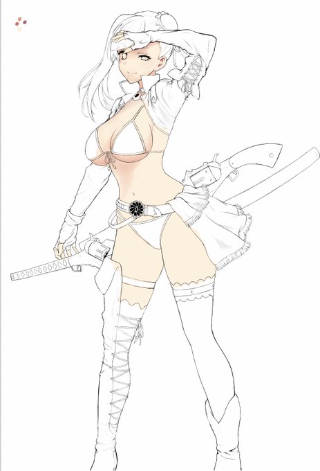 16.17日分の進捗色わからなすぎて肌の影色スポイトしちゃった💩 