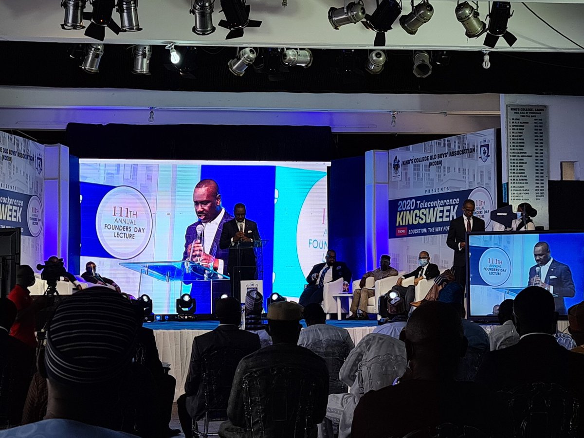 Kingsweek2024's tweet photo. Chairman Planning Committee of #Kingsweek2020 Pastor. Ituah Ighodalo deliveres his opening remarks #Floreat #KCOB https://t.co/9QUhfxfQXP