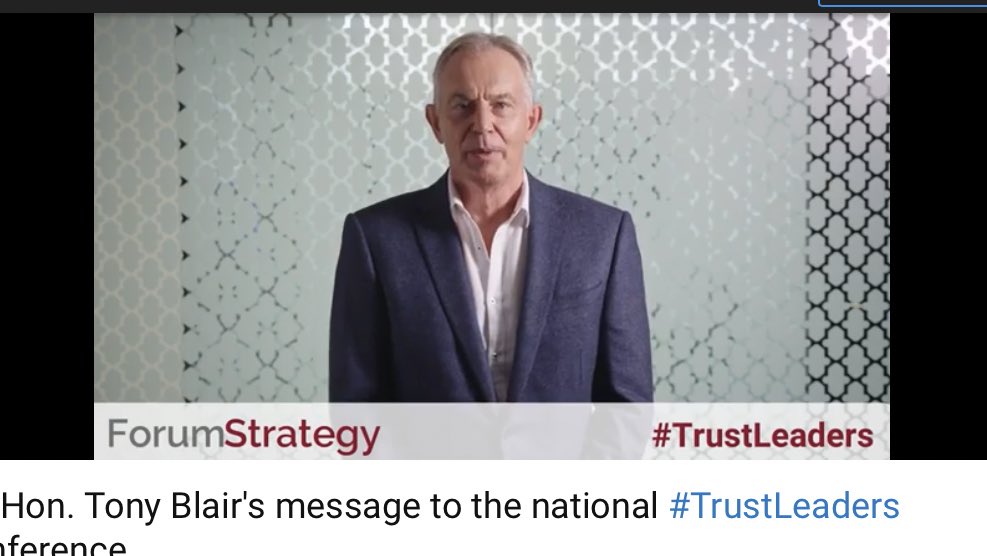 One year ago, at last year’s National #TrustLeaders Conference, we had a surprise appearance. 

We’re delighted to have another varied and esteemed line-up for this year’s event on Thursday, as we reconnect with what matters most: Purpose and People.

m.youtube.com/watch?v=-WMe0J…