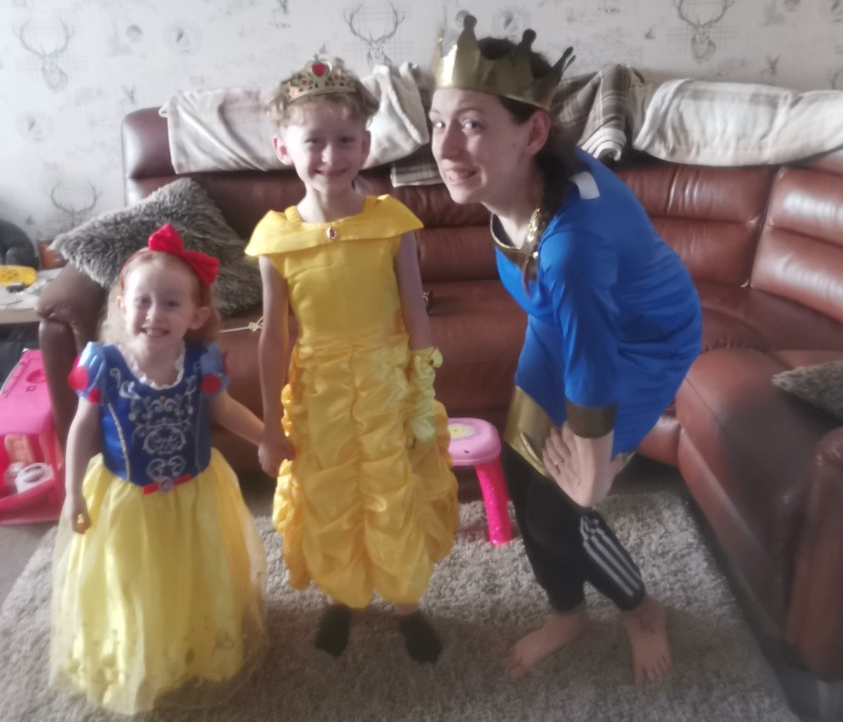 Saphire &amp; Bently chose to get active over four weeks to raise vital funds for Dementia UK all whist in Fancy Dress! What an amazing effort! Thank you so much! #dementiauk #fundraiser