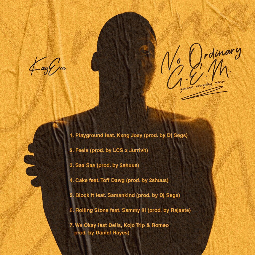 Line: “...Chasing the dream we no sleep...”
Artiste - @ToffdawgN
Track - Cake feat. @ToffdawgN (prod. by @2shuus)
Tape - #NoOrdinaryGEM by Kay Em
Soon Out. 🤫
#Hiphop #Rap #Vibes #trapmusic #Trap #Feels https://t.co/H4Rt3BKGY9