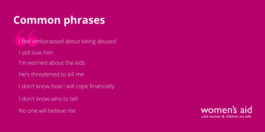 Last night on <a href="/bbceastenders/">BBC EastEnders</a>, #Chantelle tragically lost her life at the hand of her abuser. 

People ask ‘why didn’t she just leave?’ but it isn’t that easy.
 
There are many barriers to leaving an abusive relationship. 
 
We understand and want to help➡️bit.ly/2Hax8V7