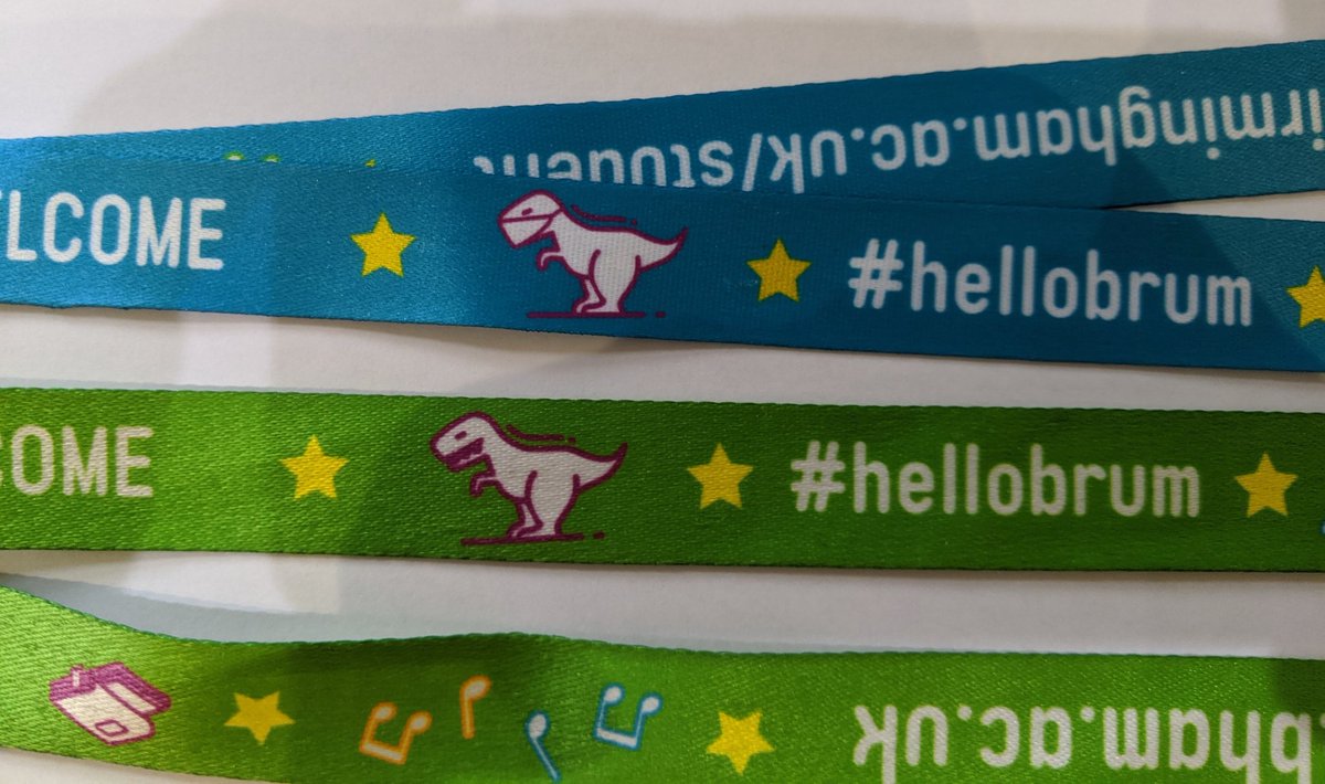 Jon Elsmore (@jonelsmore) on Twitter photo It's WELCOME! <a href="/unibirmingham/">Uni of Birmingham</a>
Lanyards, face coverings, maps, tours, information, food, all open today. Can you spot the difference on our lanyards? (Green 2019, Blue 2020) It's WELCOME! <a href="/unibirmingham/">Uni of Birmingham</a>
Lanyards, face coverings, maps, tours, information, food, all open today. Can you spot the difference on our lanyards? (Green 2019, Blue 2020)