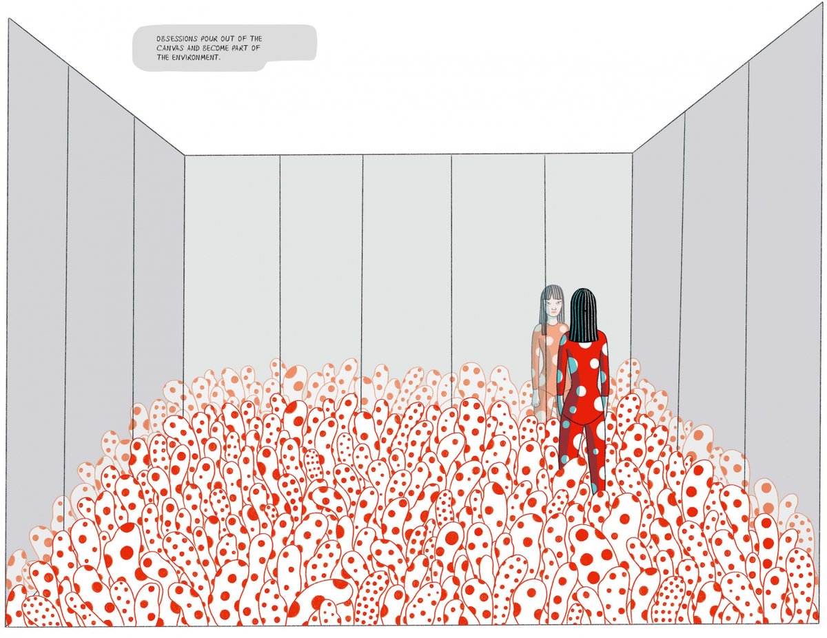 Yayoi Kusama’s life story is being retold in graphic novel form bit.ly/3ix5fnL