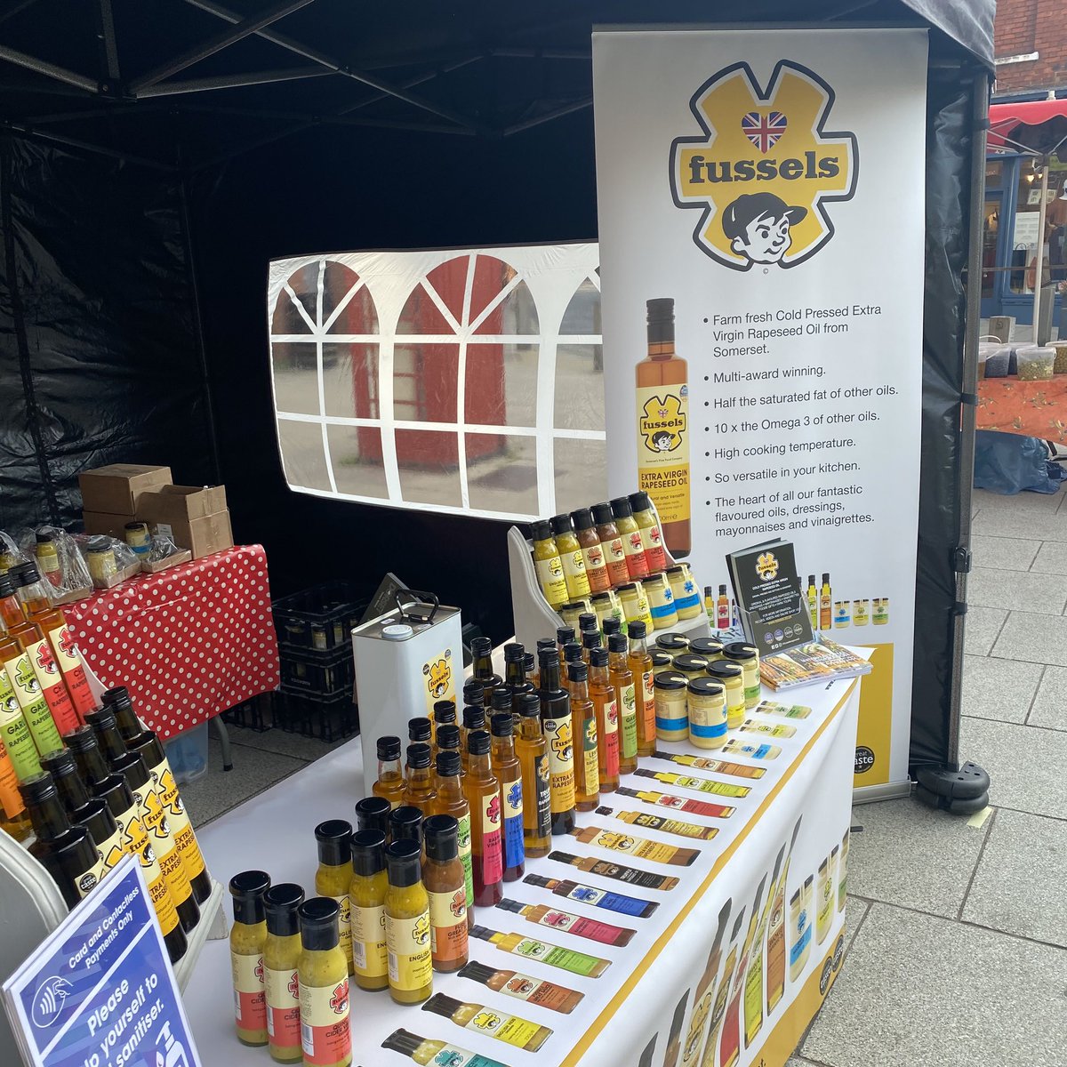 Fusselsrapeseed's tweet photo. Come and #findfussels today at the @DorsetFarmMkts in #wimborne. Pop along and say hello if you’re in the area. https://t.co/UEV75vQwzU