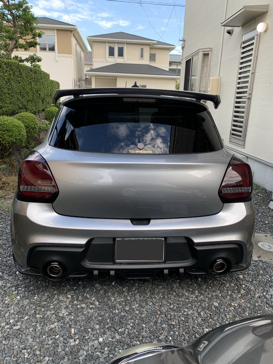 zc33s_'s tweet photo. リアのイメチェン https://t.co/e35N8pzoyn