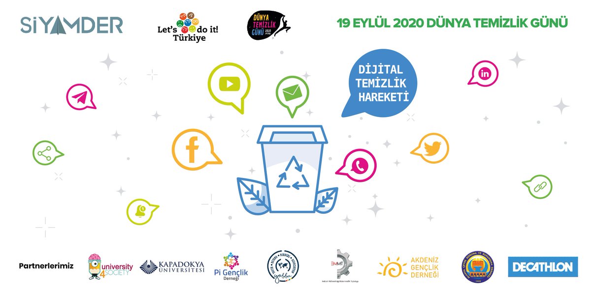 letsdoitturkey's tweet photo. Beklenen gün geldi 🥳
Dijital temizliğin tam zamanı. Hemen sen de elektronik cihazlarındaki gereksiz dosyaları sil, profildeki linkten kayıt yap ve sosyal medya hesaplarından #AtıksızBirDünya ve #19EylülDünyaTemizlikGünü etiketleriyle bizimle paylaş 😋
O zaman hemen harekete geç! https://t.co/NK6XhNgnGe
