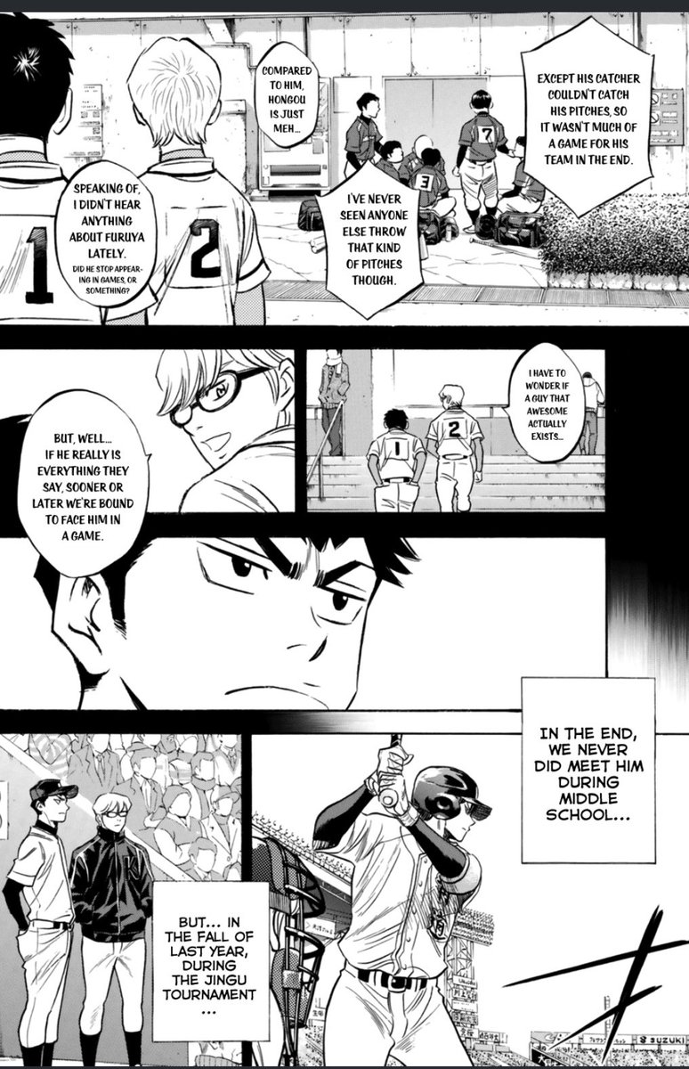 furuya and hongou really fated rivals huh hhhshhdjdjd "masamune seemed to have sense somehow that it really was him" BRO THATS INTENSE then ofc as snow boys they get their fated face off with their own SNOW IN SPRING GOD