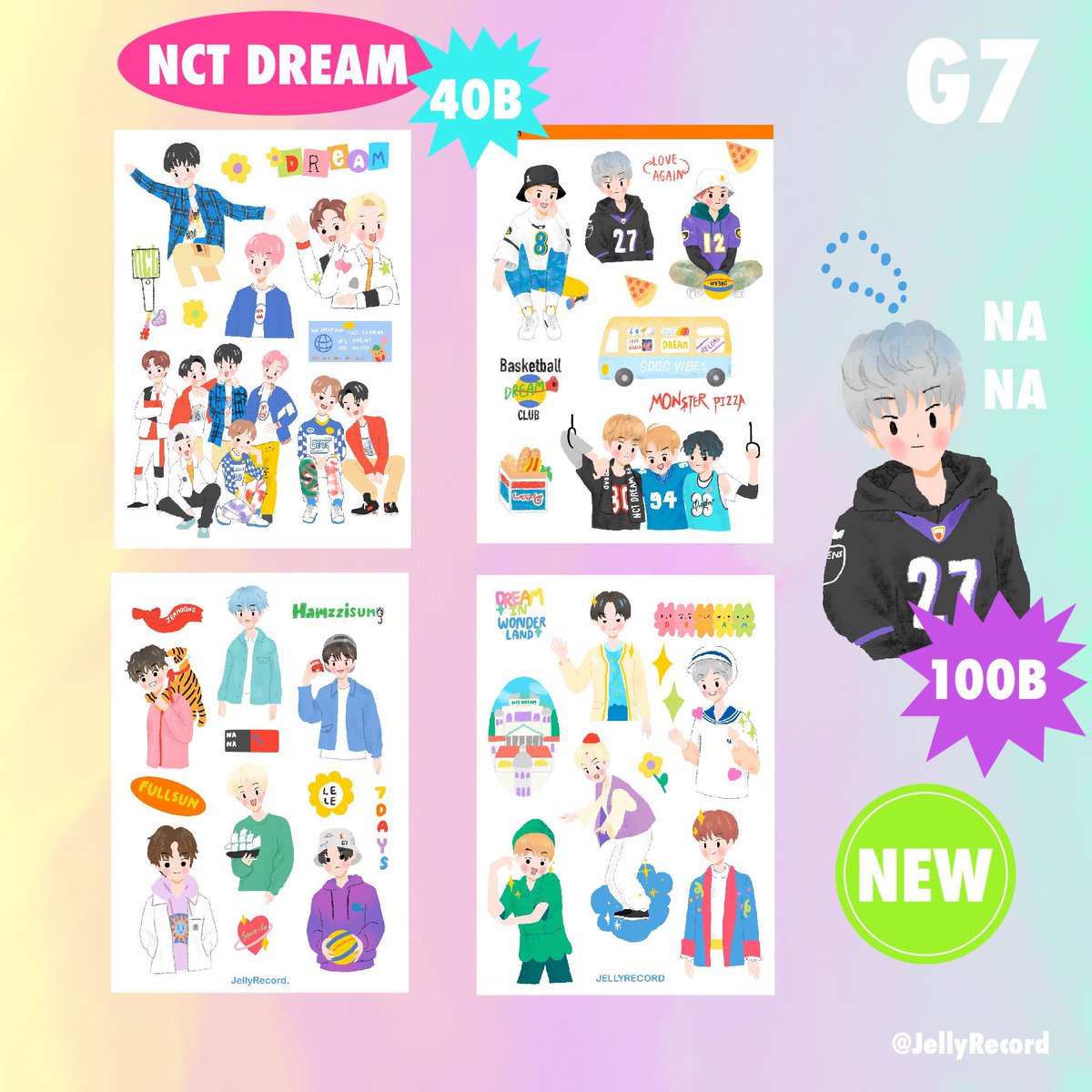 BOOTH G7🍎 buy 2 A6 get 1 FREE🎉 ซื้อ2 แถม 1 จ้า อีกแปปเดียวจะหมดเวลาแล้ว😍 #NctBacktoschool2020